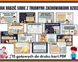 Nieodpowiednie zachowanie dziecka? Zrozum je, ustal zasady i reaguj z szacunkiem. Karty PDF pomogą Ci w trudnych chwilach.